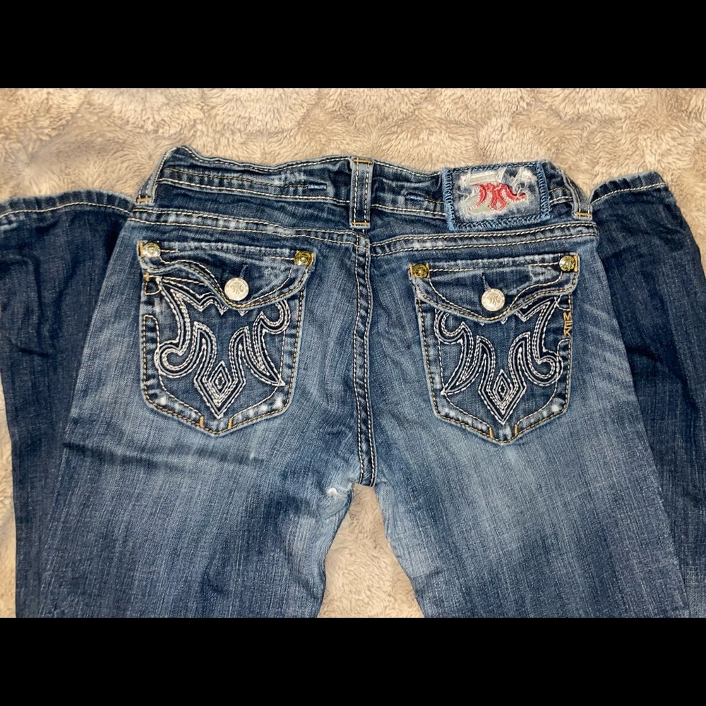 Womens Mek denim size 29 boot cut worn